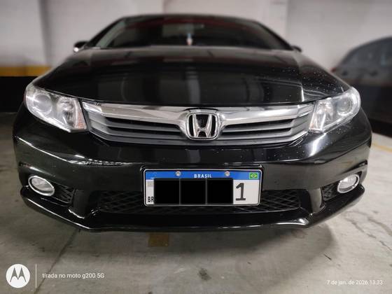 HONDA CIVIC 2.0 LXR 16V FLEX 4P AUTOMÁTICO